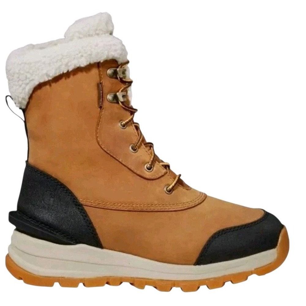 Womens Carhartt Pellston WP Insulated 8" Boots Light Brown Size‎ 6M US FH8049